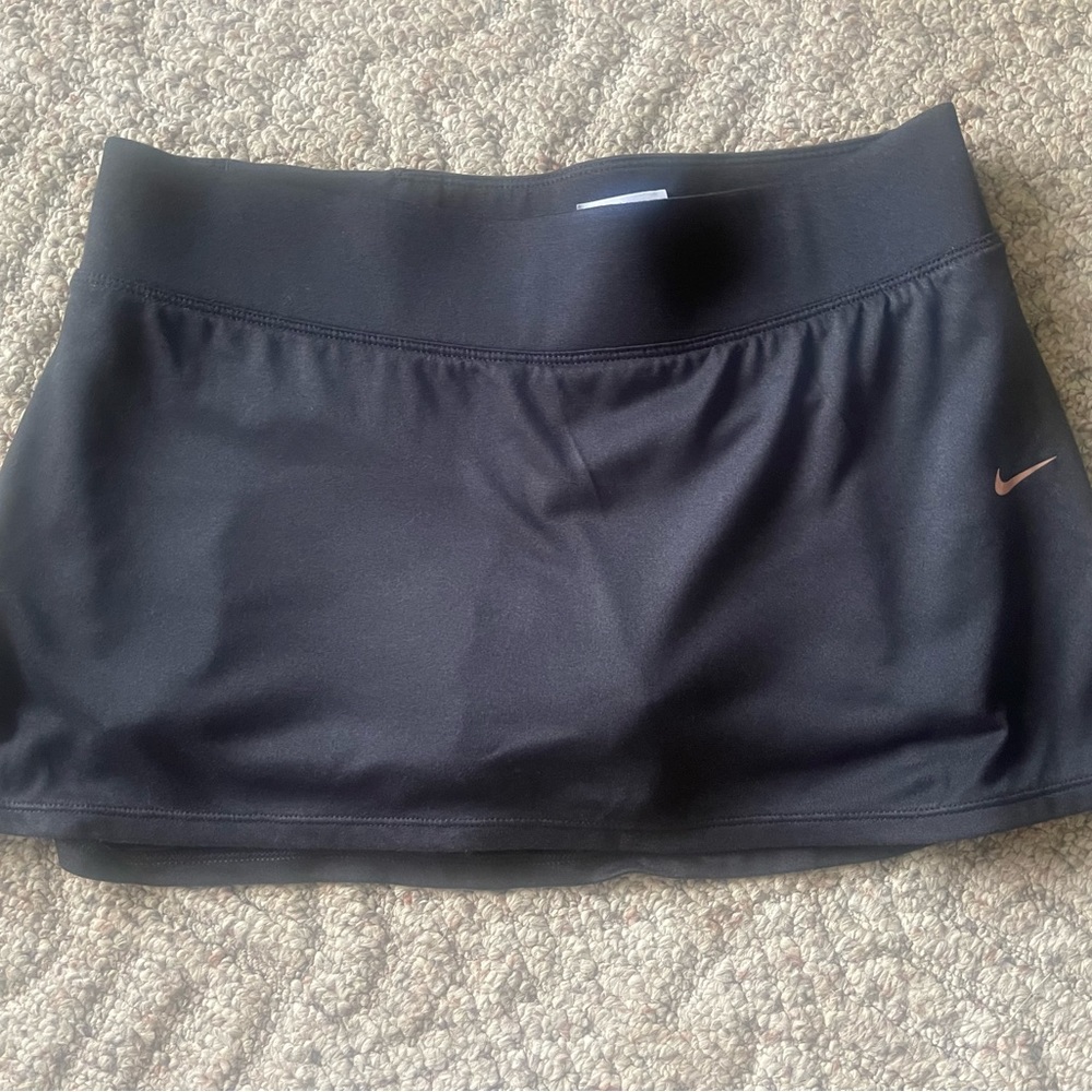Ladies black Nike dri-fit workout skort.  Size Med.